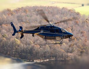 In addition to law enforcement operations, the Bell 429 will also aid in the completion of emergency medical services and search-and-rescue operations. Bell Photo