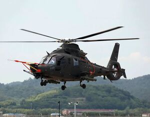 The Light Armed Helicopters being developed for the Republic of Korea Army are based on the Airbus Helicopters’ Dauphin family of rotorcraft. Korea Aerospace Industries Photo