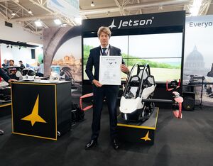 Jetson CEO, Stephan D’haene, Holds Certification