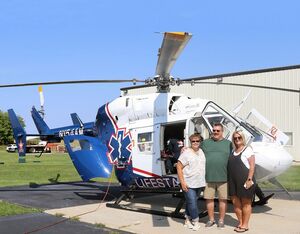 LifeStar Chicago celebrated its 35th anniversary with an open house at its hangar in Joliet, Illinois. Air Methods Photo