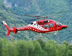 Air Zermatt’s Bell 429. André Bour Photo