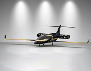 Panhwar Jet's Electrobird aircraft. The world’s first electric aircraft that uses onboard generated power to propel electric motors.