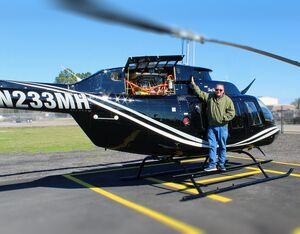 The engine, meticulously overhauled by Cadorath, powers a Bell 206L3 helicopter. Cadorath Photo
