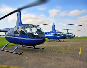 This order encompasses four R44 helicopters and two R66 helicopters. Sloane Photo