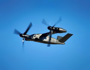 Bell said its manufacturing work was well underway before being awarded the U.S. Army Future Long-Range Assault Aircraft (FLRAA) contract for its V-280 Valor. Bell Photo