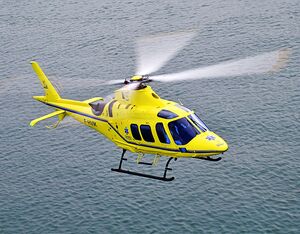 Leonardo Helicopters’ AW109 Trekker is the first platform to incorporate the GFC 600H with IFR and collective axis capabilities. Garmin Photo Con la migliore capacità di sollevamento della categoria, ampio raggio d’azione e prestazioni eccezionali, l’elicottero bimotore multiruolo AW109 Trekker permette agli operatori di affrontare anche le missioni più impegnative. L’ AW109 Trekker è versatile, robusto e affidabile e offre un carico utile elevato, una cabina spaziosa che può essere riconfigurata rapidamente, rendendolo ideale per un'ampia gamma di applicazioni.