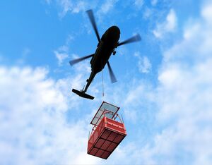 With its 4,500-pound (2,000-kilogram) capacity and ability to stay stable in any flight condition, the Heli-Basket is being positioned as a “necessary addition” to any logistics or cargo transport mission. Helibasket Photo