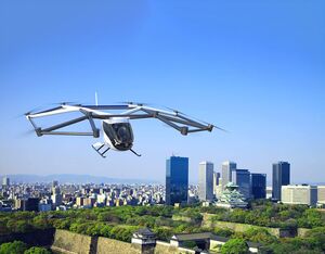Using Suzuki’s production facility in Shizuoka Prefecture, Japan, SkyDrive is aiming to start manufacturing its eVTOL aircraft by spring 2024. SkyDrive Photo