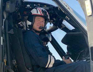 Michael Sagely, senior pilot with the Air Operations unit of the Los Angeles County (California) Fire Department. HAI Photo