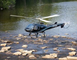 Enstrom is collaborating with Genesys to certify its latest helicopter autopilot. Genesys Aerosystems Photo