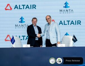 This collaboration comes through Altair's Aerospace Accelerator Program, aimed at accelerating the design of the scalable family of next-generation aircraft. Manta Aircraft Photo