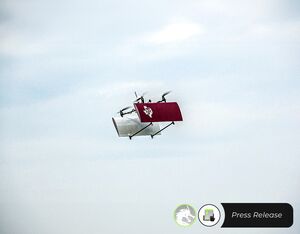 Texas A&M University took home the first place prize and $2,750 with their impressive biplane tailsitter aircraft. VFS Photo