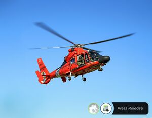 A U.S. Coast Guard MH-65 helicopter. Safran Photo