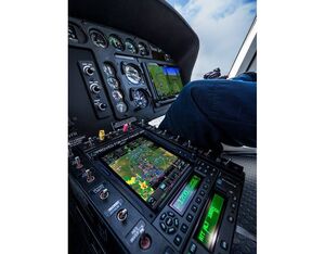Garmin’s GTN 650Xi and GTN 750Xi touchscreen navigators have received FAA approval for select Airbus, Bell, Enstrom and MD helicopter models. Garmin Photo