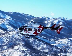 University of Utah AirMed said the EC145e’s loading system was very attractive for its program. Metro Photo
