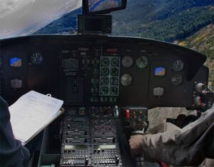 Alpine Aerotech’s digital flight instrument kit for Bell 212 aircraft has received FAA and EASA STCs. Aerotech Photo