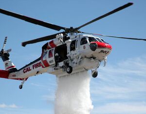 CAL FIRE, which operates the world’s largest aerial firefighting fleet, intends to deploy a total of 12 S-70i Firehawk helicopters across the state. United Rotorcraft Photo