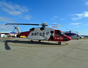 The S-92 helicopters being deployed have undergone specific modifications to ensure the necessary separation is provided between flight crew, an on-board medic travelling with each flight to provide passenger monitoring support, and passengers with suspected COVID-19. Bristow Photo