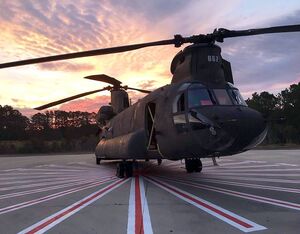 A team from Boeing, GE Aviation and the U.S. Army Combat Capabilities Development Command Aviation & Missile Center is celebrating another successful ground test in late March furthering the demonstration of higher-power T408-GE-400 engines on an H-47 Chinook. U.S. Army photo