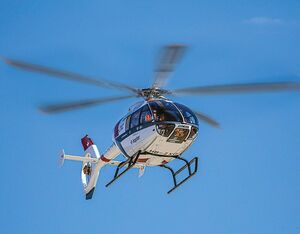 Leonardo said Kopter’s new SH09 single engine helicopter is a perfect fit for its product range, offering opportunities for future technological developments. Kopter Photo