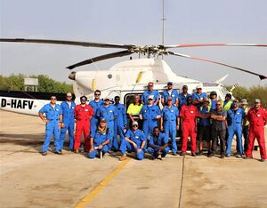 GHS said its honoured to continue serving the humanitarian aid industry with its support services. GHS Photo