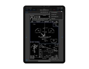 Garmin has added new features to the Garmin Pilot app, including night mode on instrument approach charts. Garmin Photo
