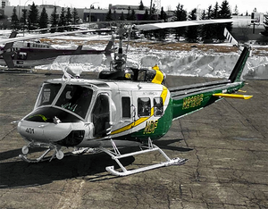 Eagle Copters completed a full refurbishment for the Nevada Division of Forestry’s Eagle Single helicopter, which is a modern civilian version of the Huey. Luba Jovicic Photo