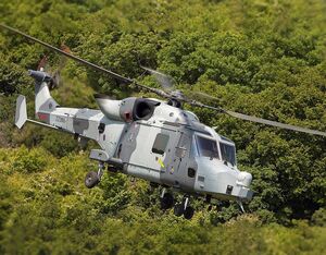 Leonardo’s AW159 Wildcat supports the U.K. Ministry of Defence’s Joint Helicopter Command and Navy Command. Leonardo Photo