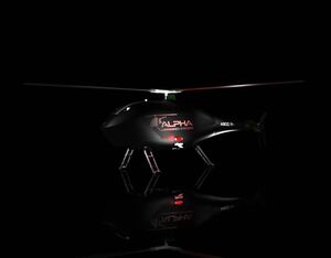 The Alpha 900 UAV helicopter is designed for a variety of missions in challenging environments. Alpha Unmanned Systems Image