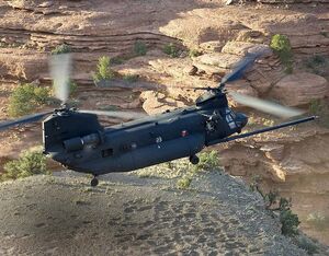 U.S. Army Special Operations Aviation Command plans to upgrade all of its MH-47G Chinooks to Block II configuration. Boeing Photo