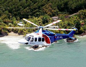 Bristow currently operates a modern fleet of 12 AW139s in Brazil. Dian Lacy Photo