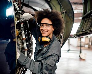The Aviation Maintenance Technical Workers Workforce Development Grants will help prepare a more inclusive talent pool of aviation maintenance technicians. FAA Photo